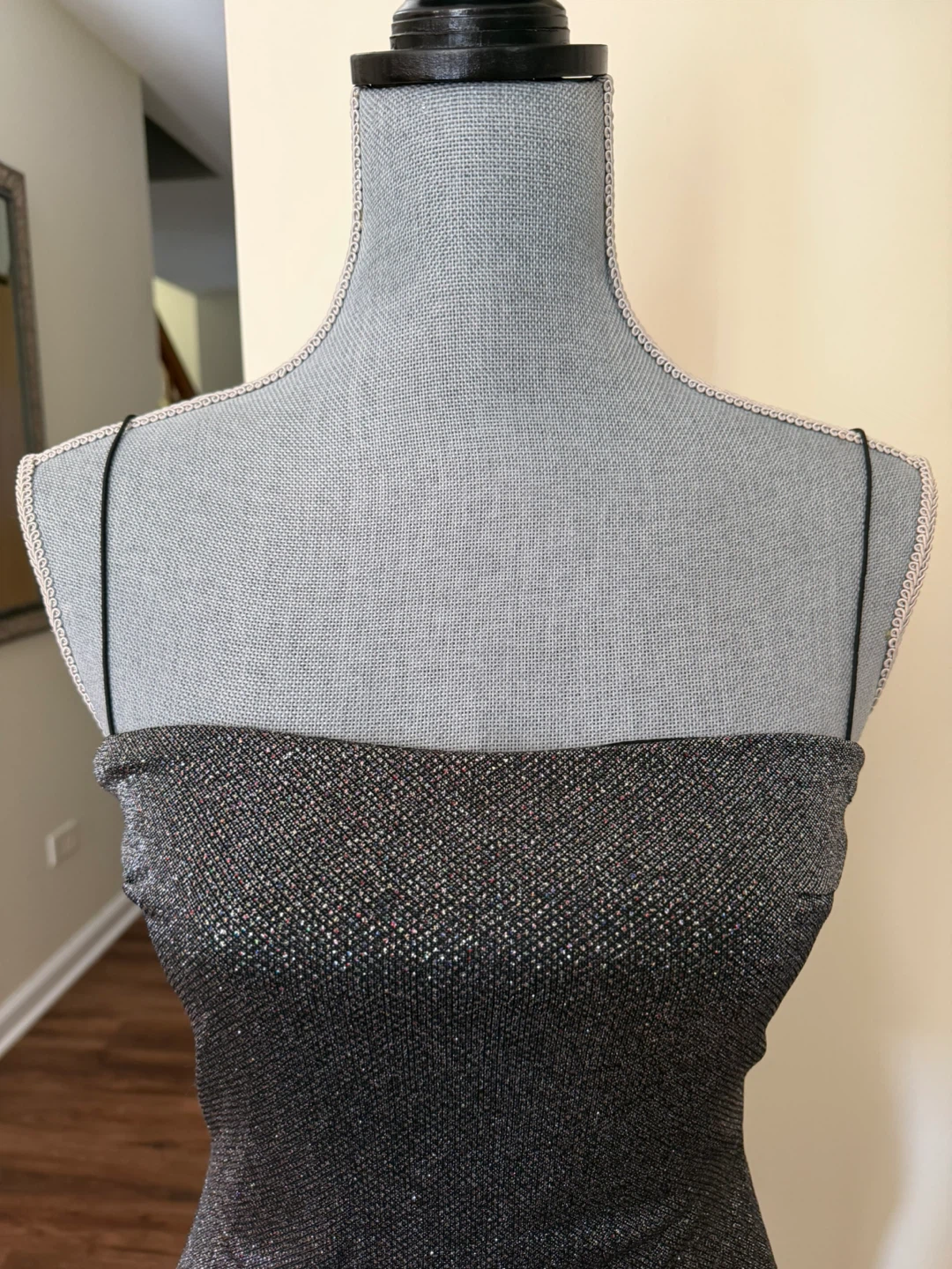 Blanc Shimmer Bodycon Dress size M - photo 3