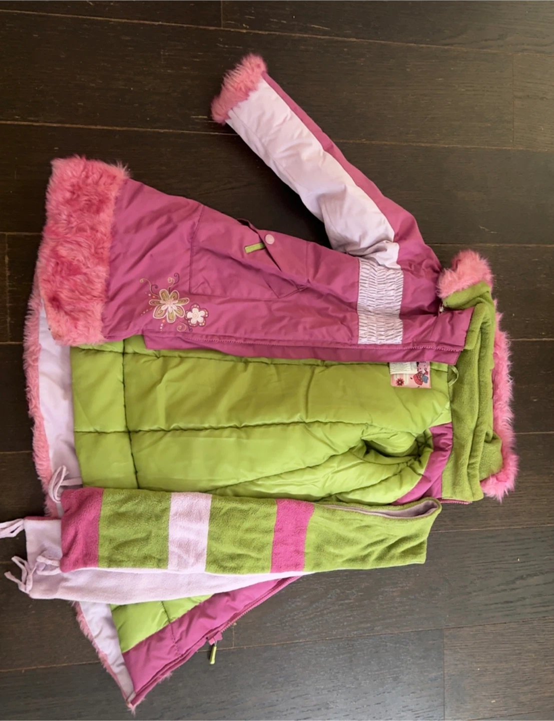 Deux par Deux pink girls Winter Coat - photo 3