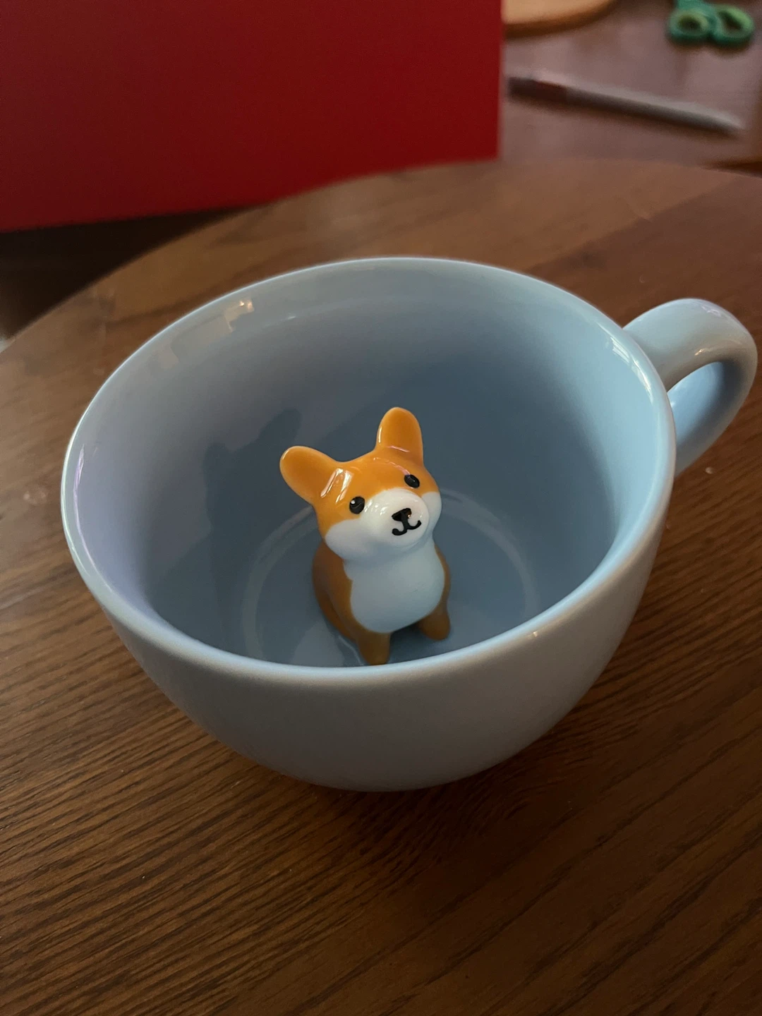 Corgi Surprise Ceramic Mug