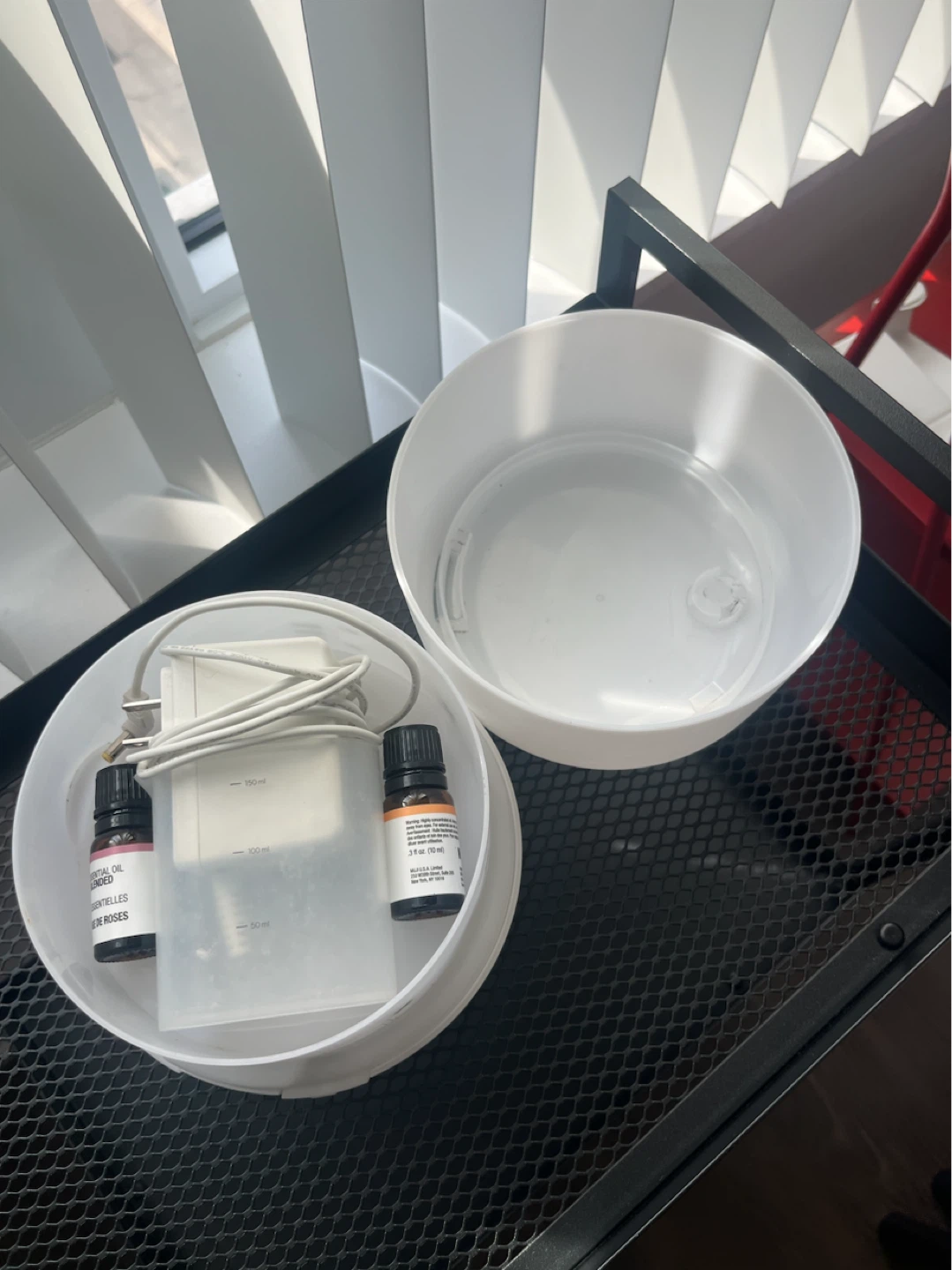 MUJI White Aroma Diffuser with Essential Oils - photo 2