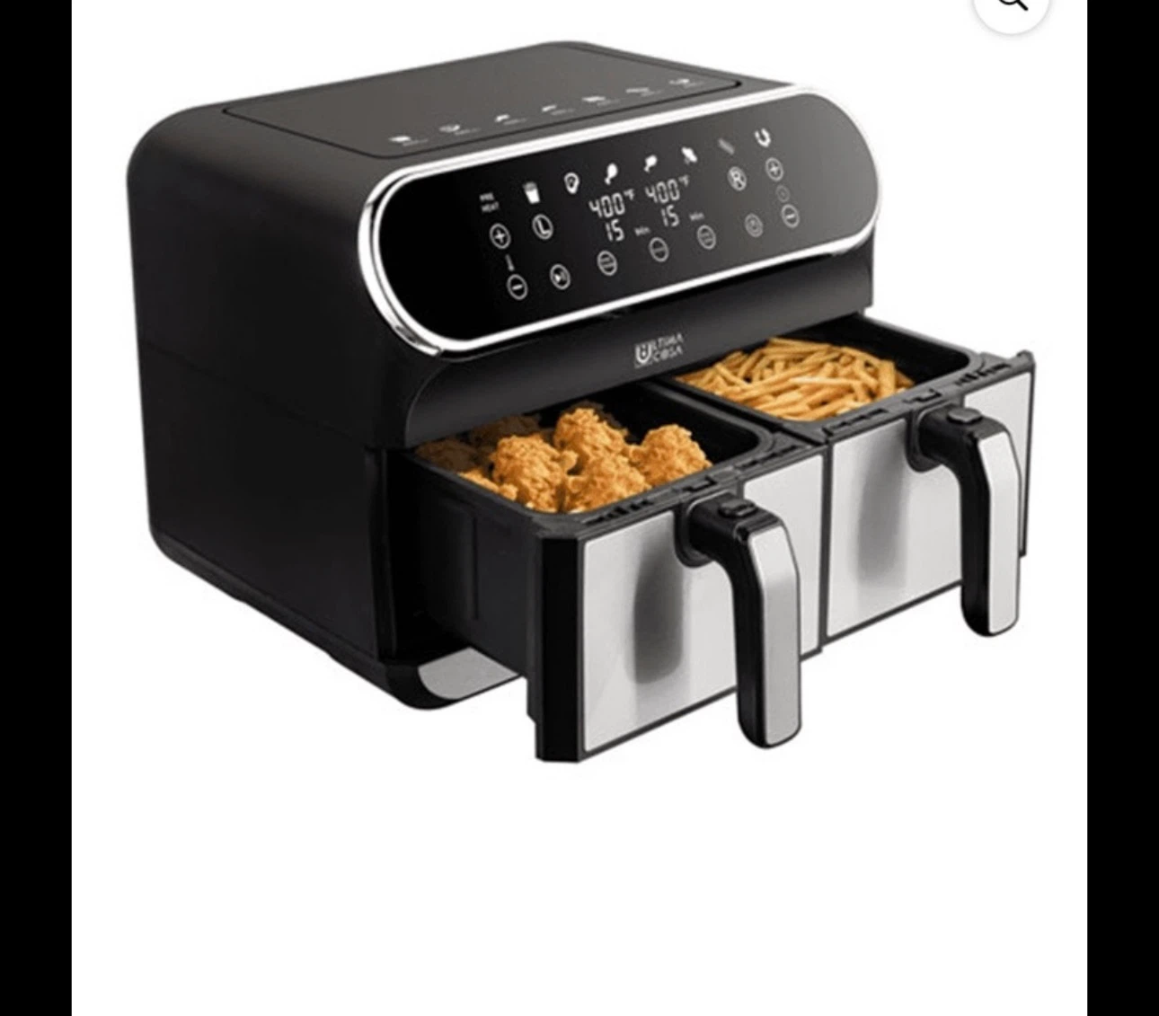 Ultima Cosa Dual Basket Air Fryer - photo 3