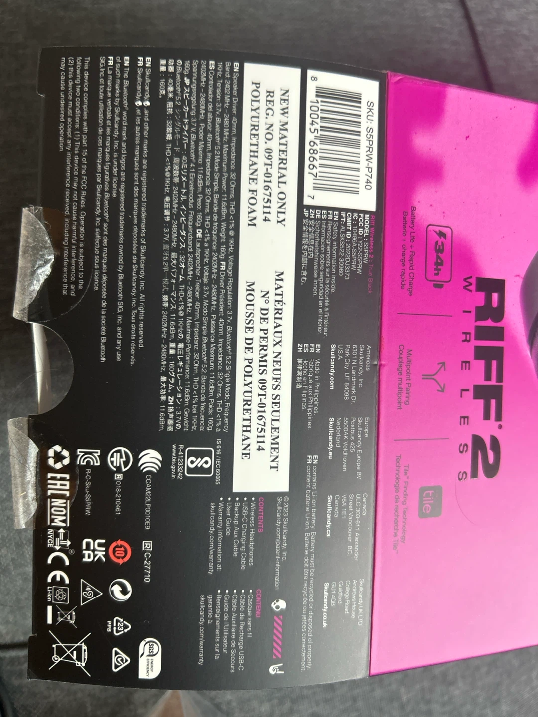 Skullcandy Riff 2 Wireless Headphones - photo 3