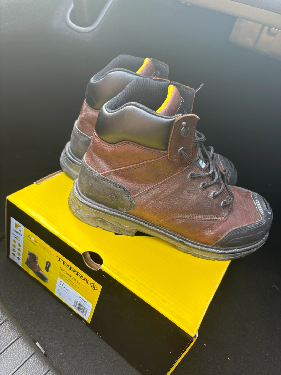 TERRA Work Boots Size 10