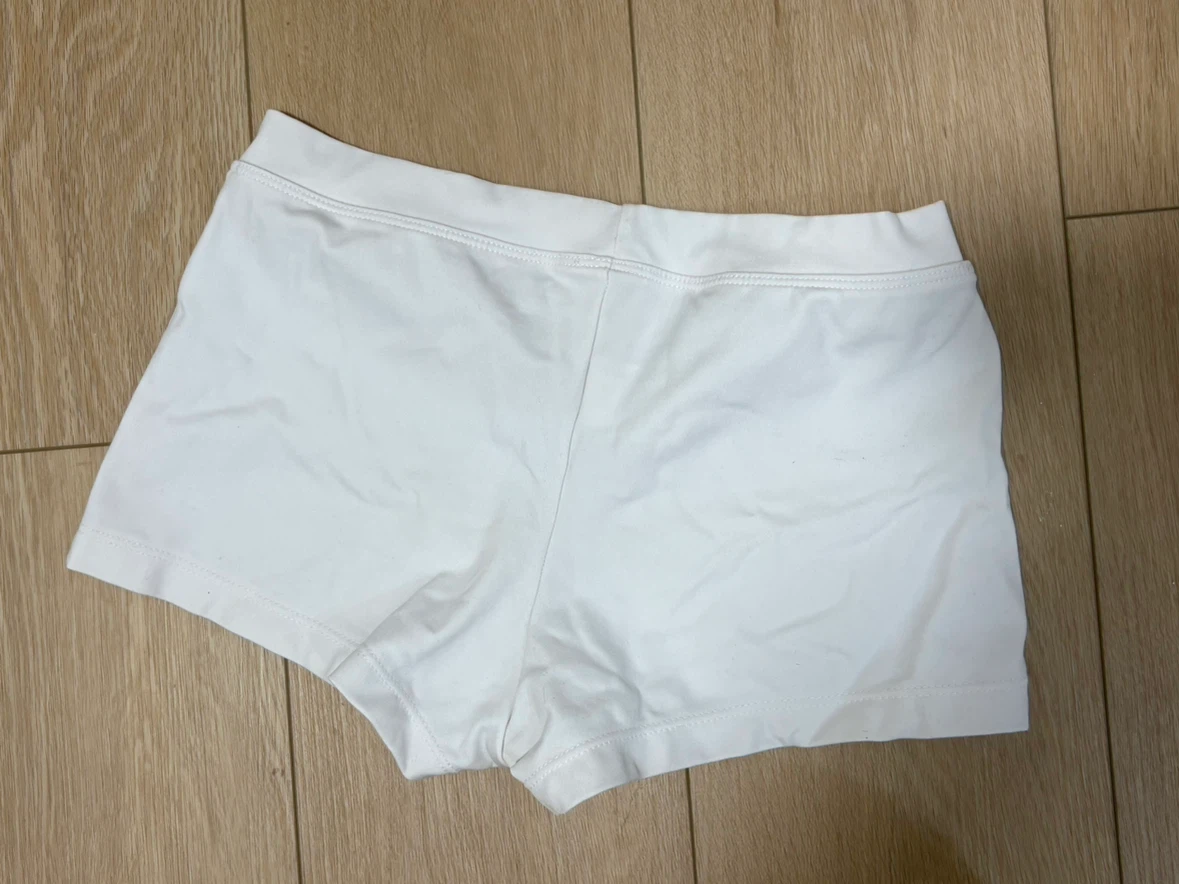 Large safety under skirt Capezio White Dance Shorts - photo 2