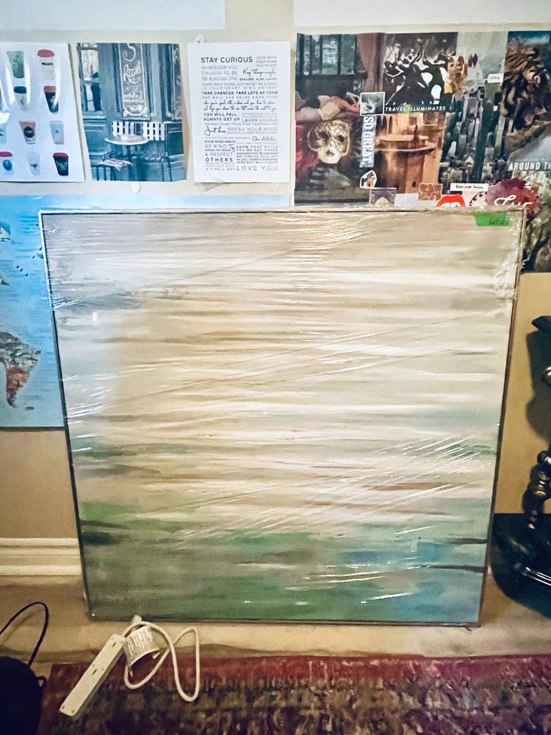 Large Abstract Landscape Canvas Wall Art