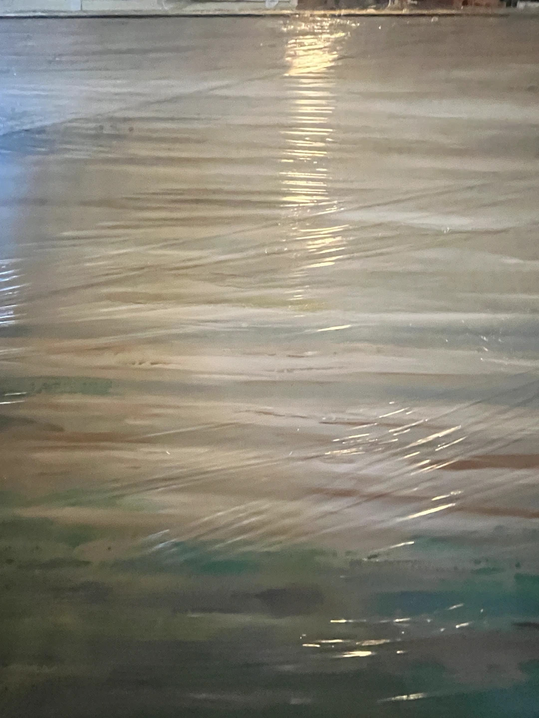 Large Abstract Landscape Canvas Wall Art - photo 2