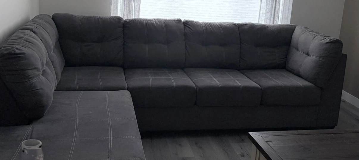 Dark Grey Sectional Sofa