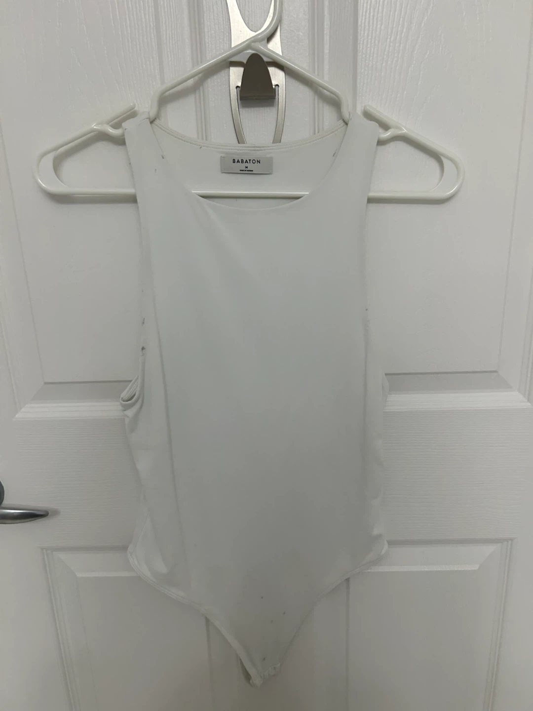 Babaton White Bodysuit