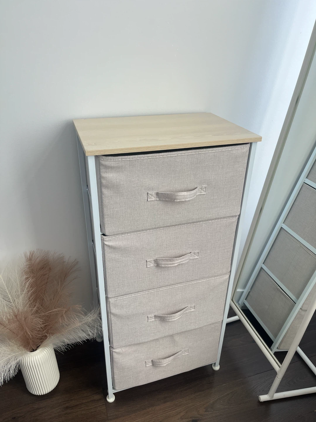 4-Drawer Fabric Dresser