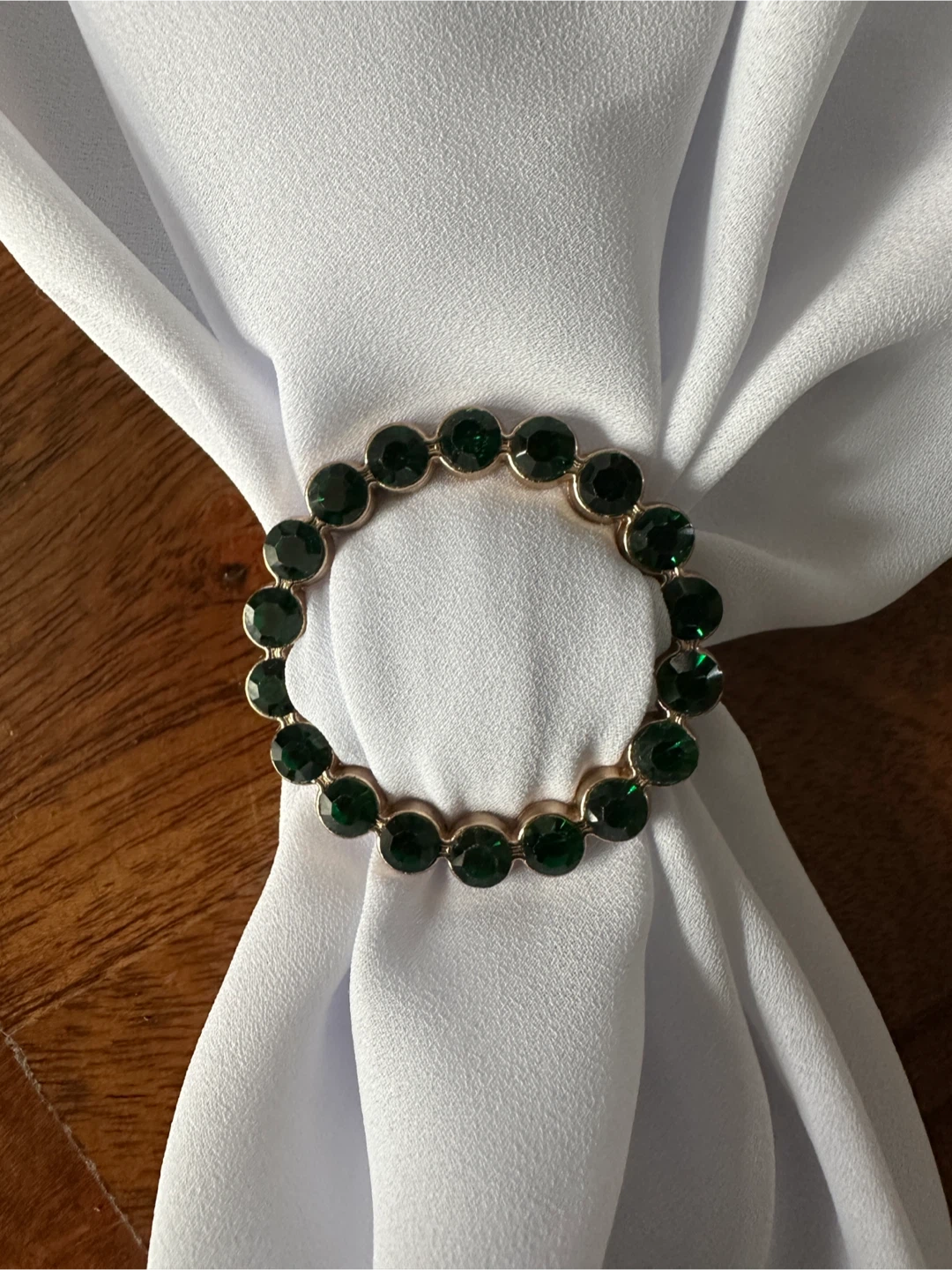 Green Stone Scarf/ Clothing Styling  Clip - New - $5 - photo 2