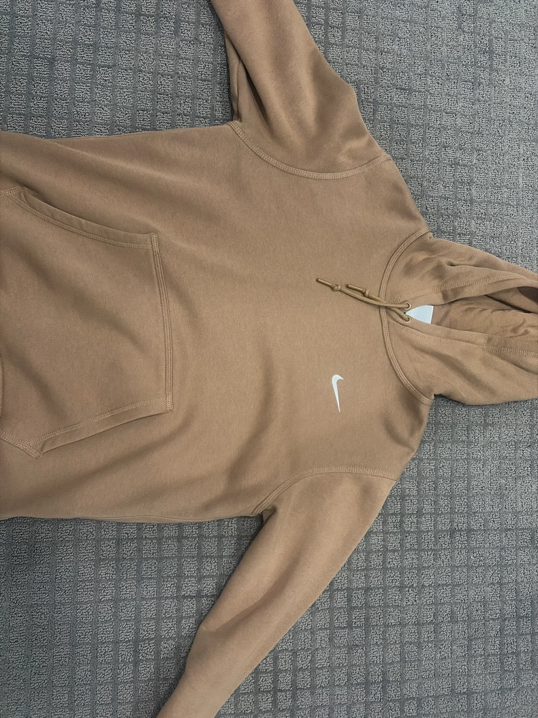 Nike Hoodie - Tan - Size M