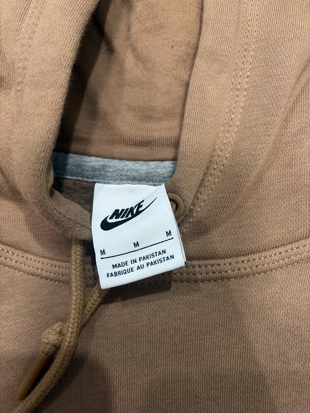 Nike Hoodie - Tan - Size M - photo 2