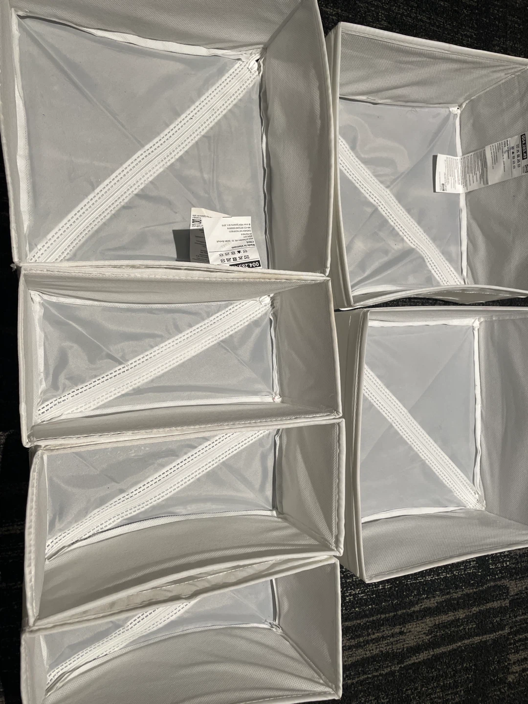 6 IKEA Storage Organizers