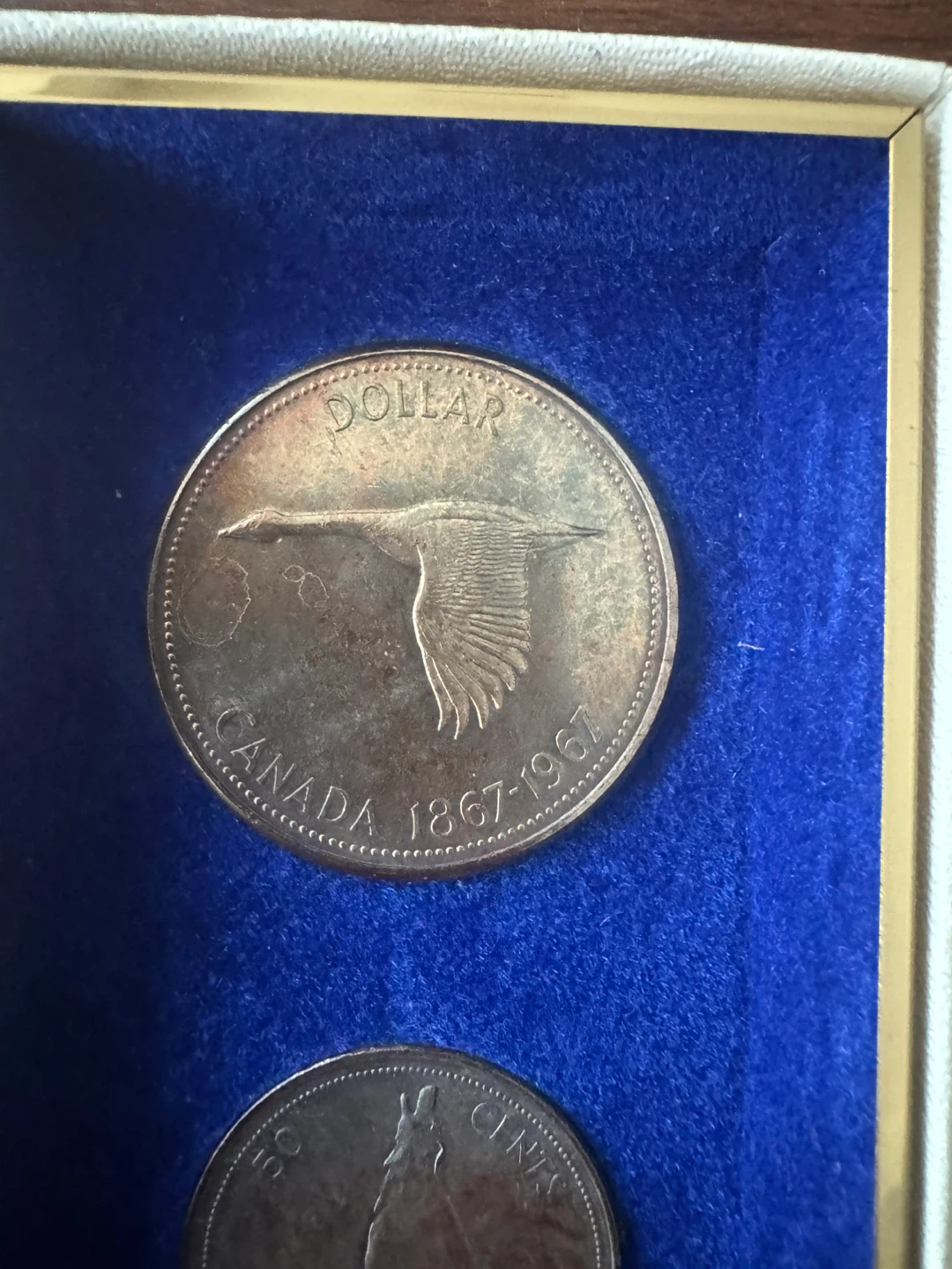 Canada 1967 Wildlife Coinage Collector Set - photo 2