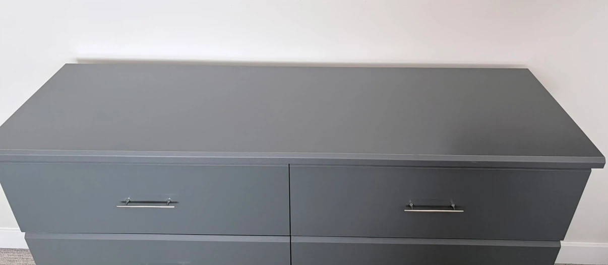 Modern Grey 6-Drawer Dresser - photo 2