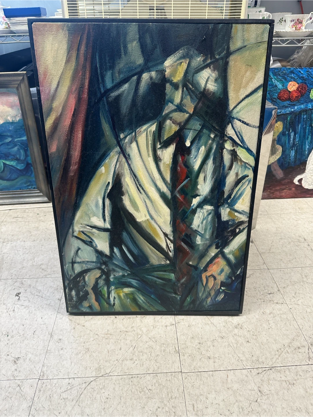 Raymond Schulz Abstract Painting