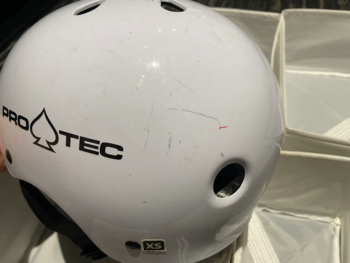 Pro-Tec Classic Skate Helmet - Gloss White - XS - photo 2