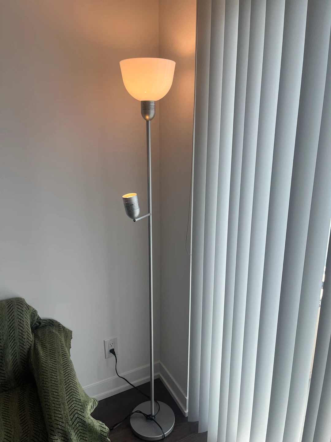 IKEA Floor lamp with reading light