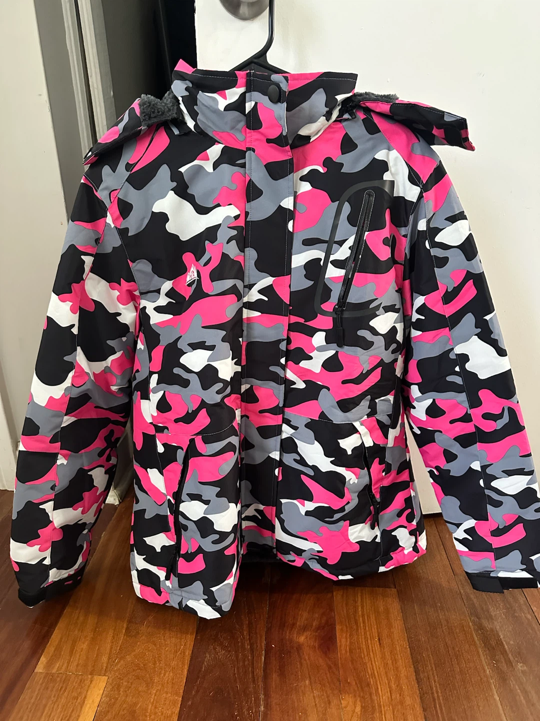 Pink Camo Ski Jacket