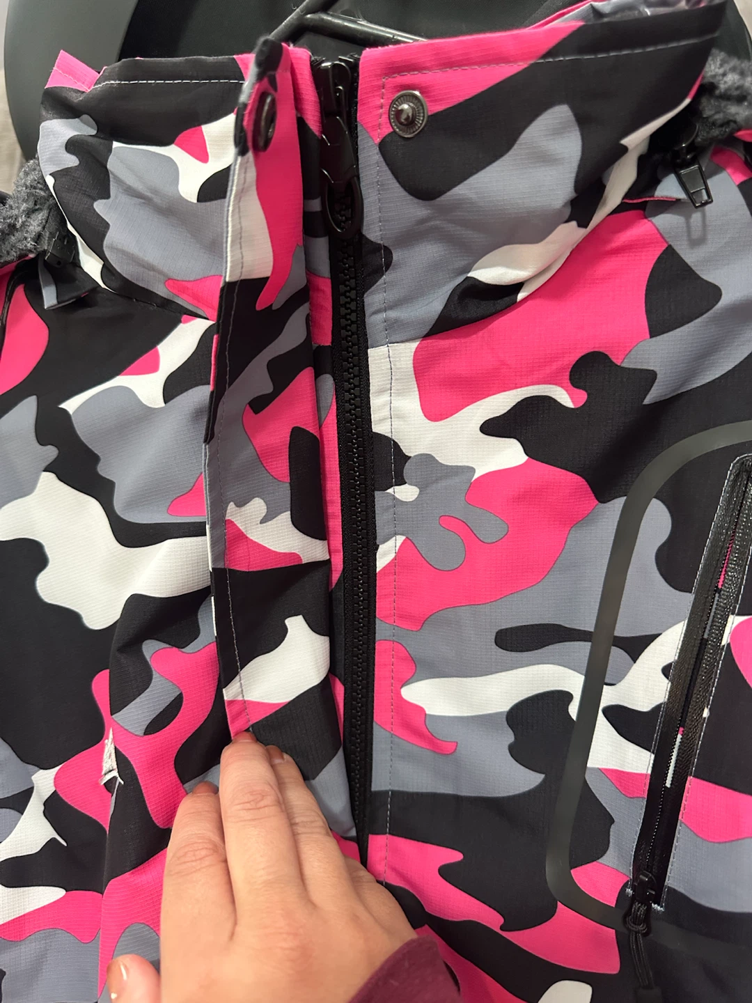 Pink Camo Ski Jacket - photo 3
