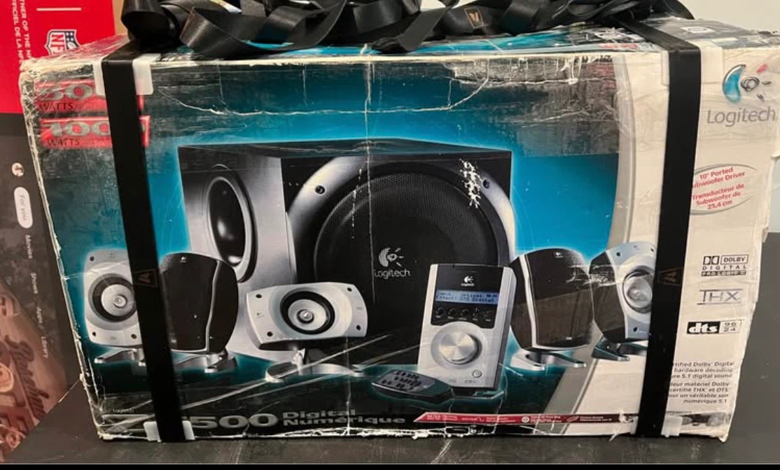 Unused Logitech Z-5500 5.1 Surround Sound System (In Box)