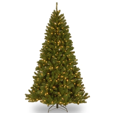9ft Artificial Christmas Tree with Color-Changing Lights
