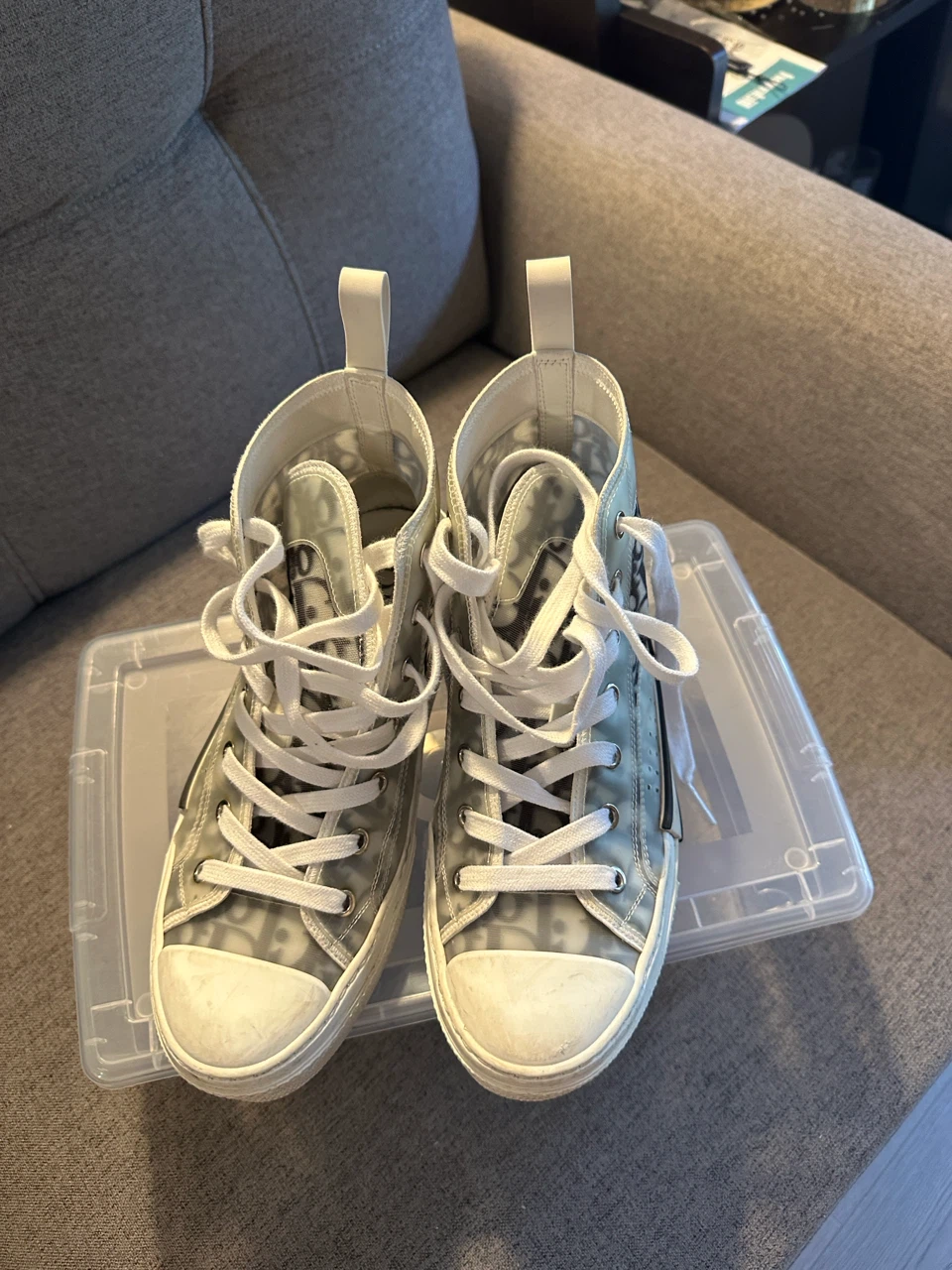Dior B23 High-Top Sneakers