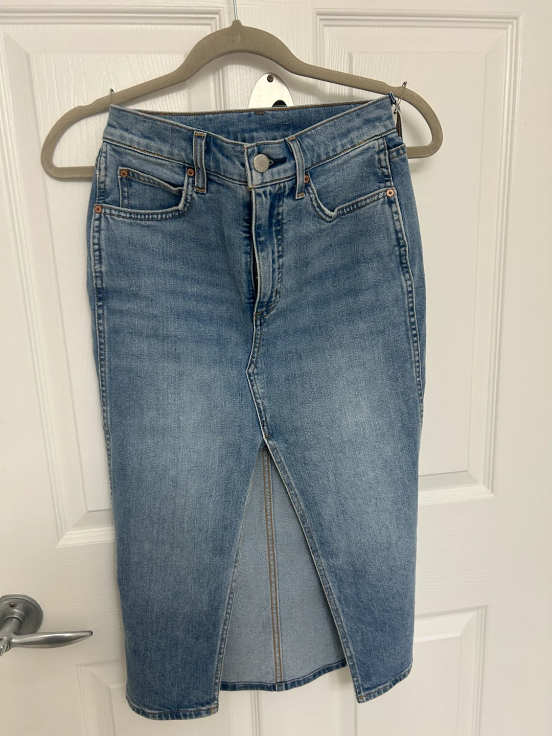 Denim Forum Blue Denim Skirt