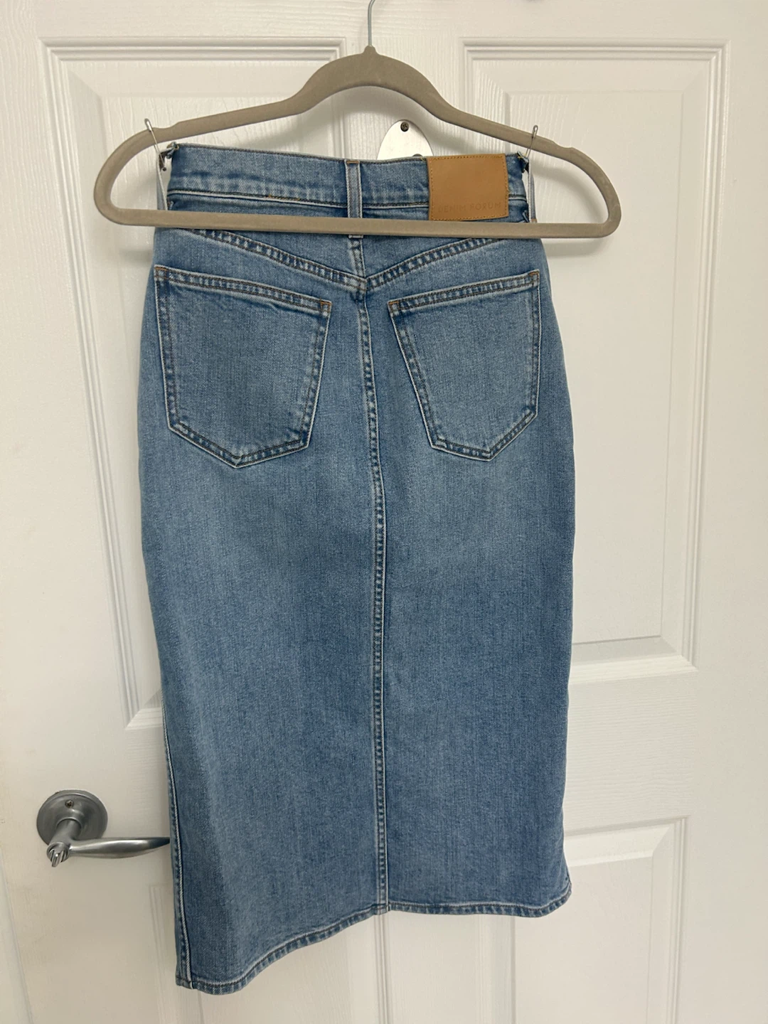 Denim Forum Blue Denim Skirt - photo 2