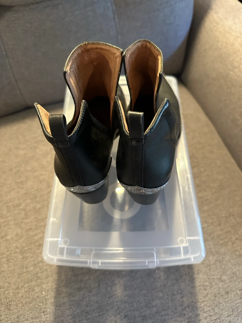 Jeffrey Campbell Black Leather Boots - photo 2