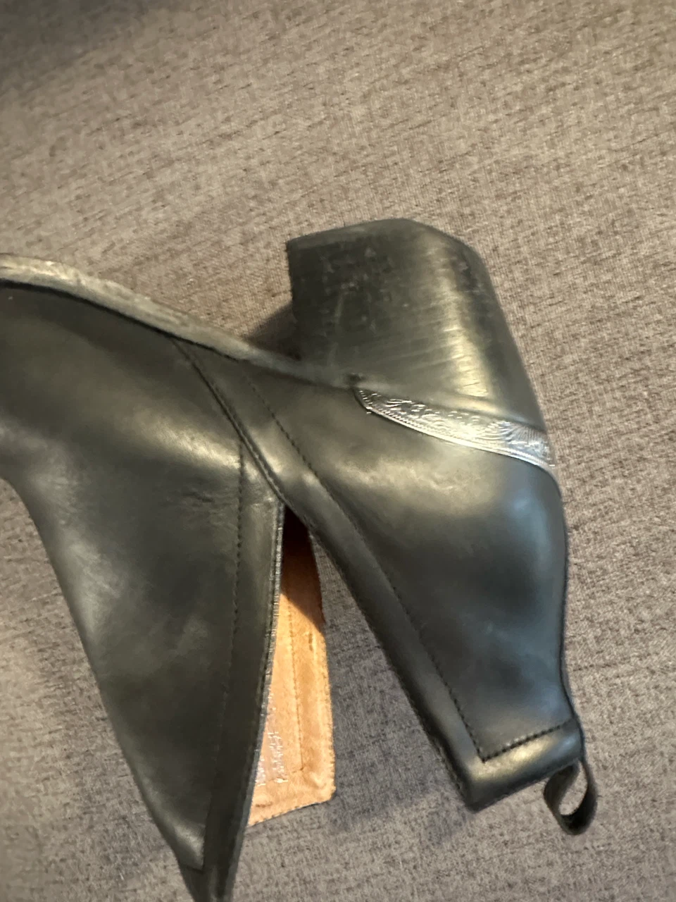 Jeffrey Campbell Black Leather Boots - photo 5