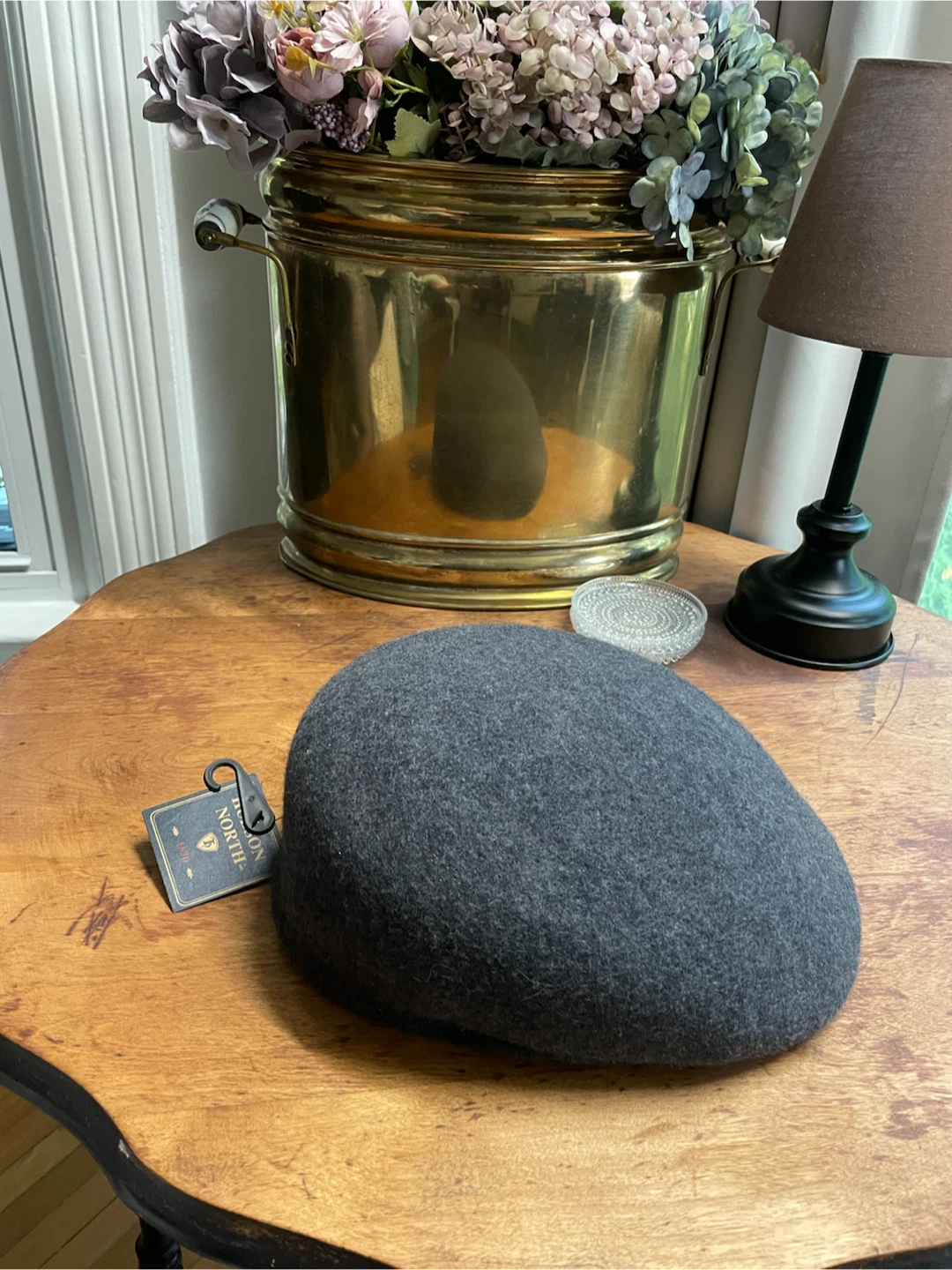 Hudson North Wool Flat Cap