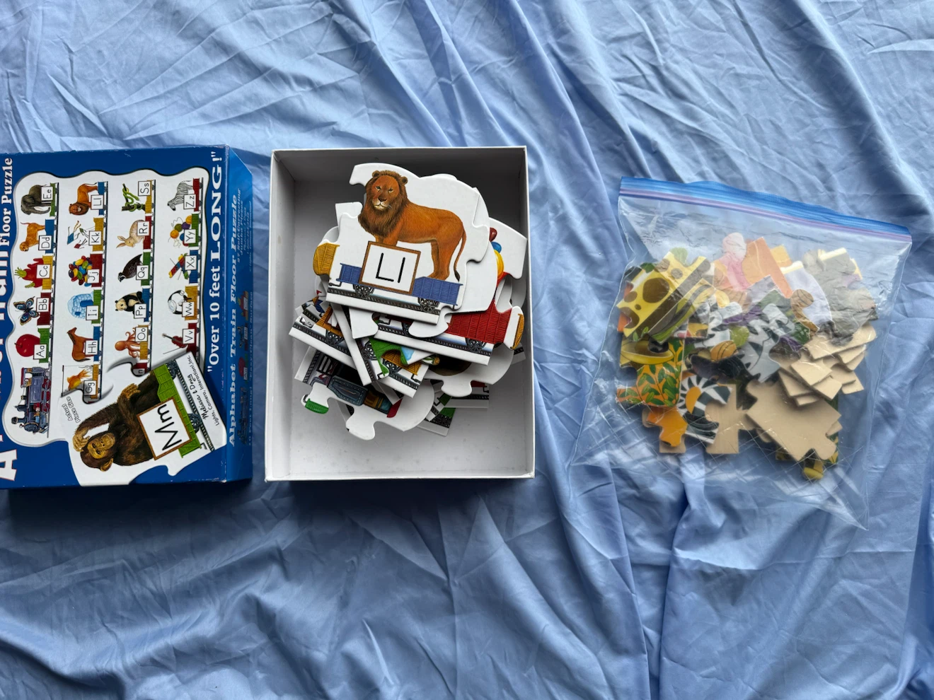 Melissa & Doug Alphabet Train Floor Puzzle plus extra puzzle - photo 2