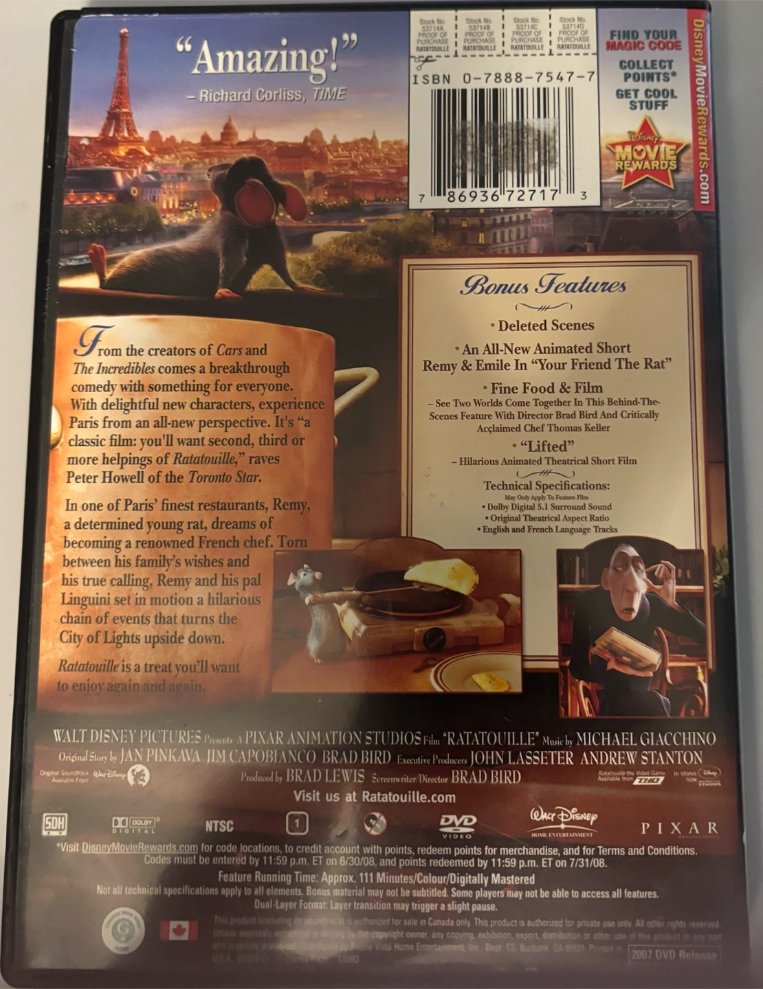 Ratatouille - DVD - photo 2