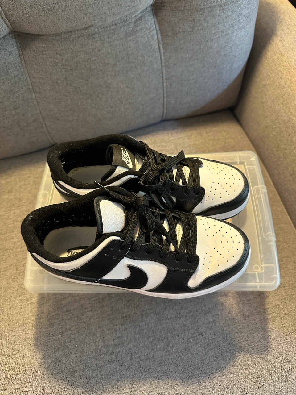 Nike Dunk Low Black and White - photo 2