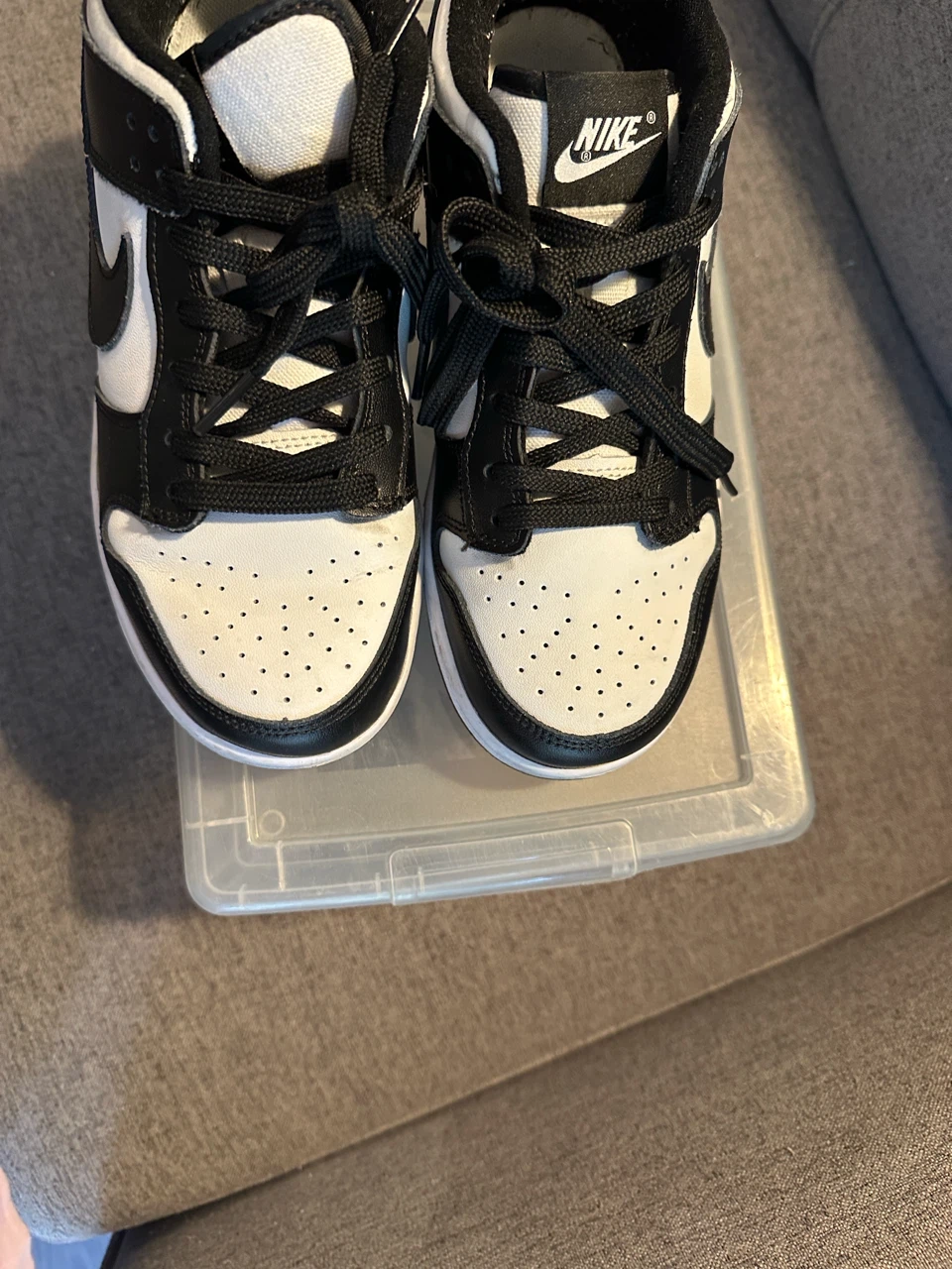 Nike Dunk Low Black and White - photo 3