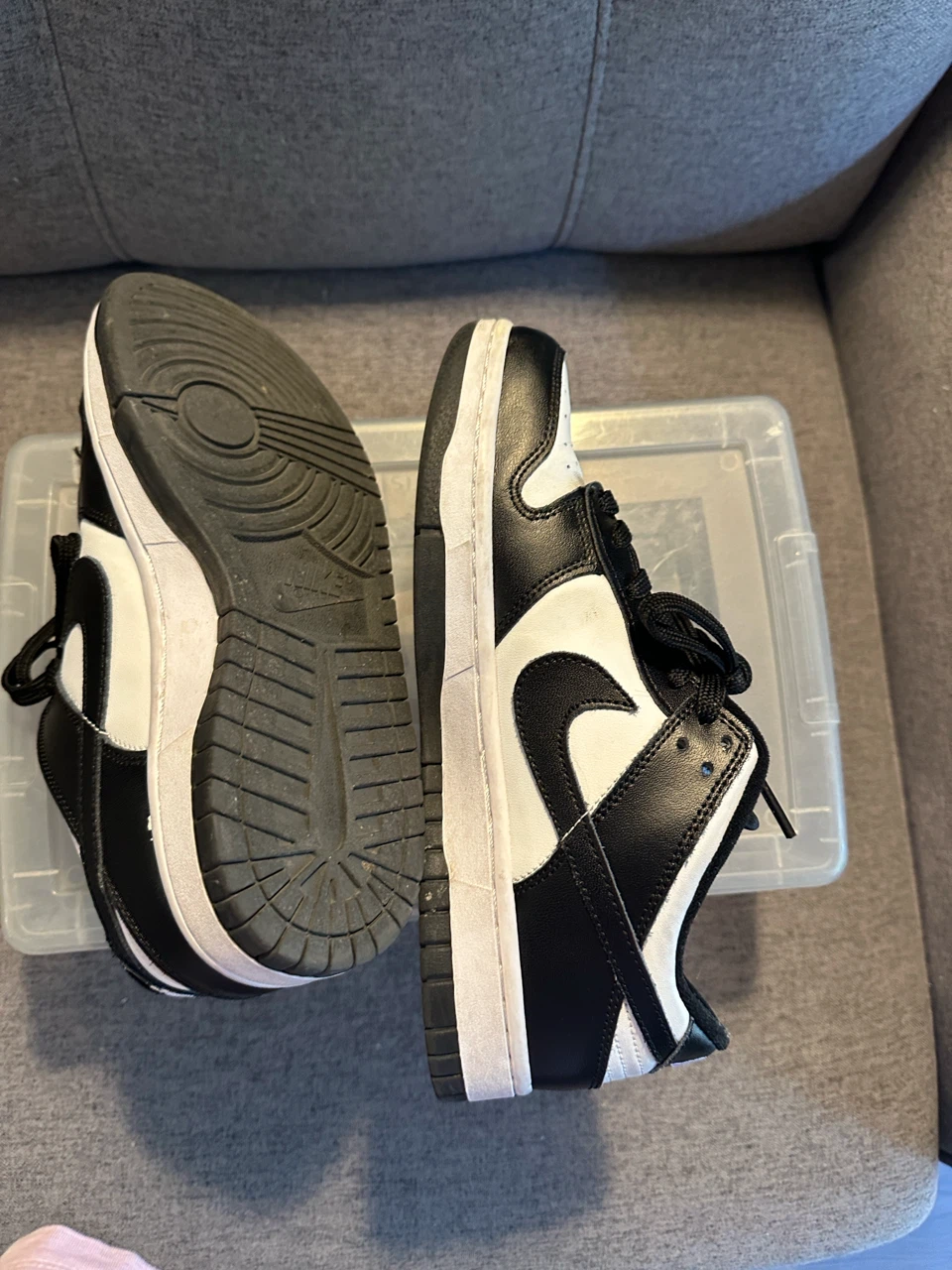 Nike Dunk Low Black and White - photo 4