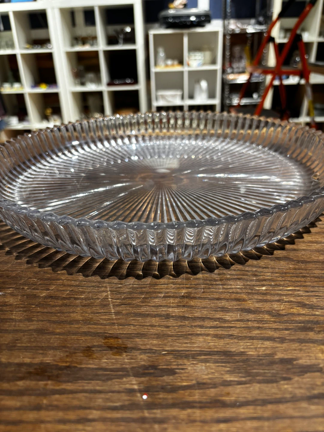 Glass Serving Platter - photo 2