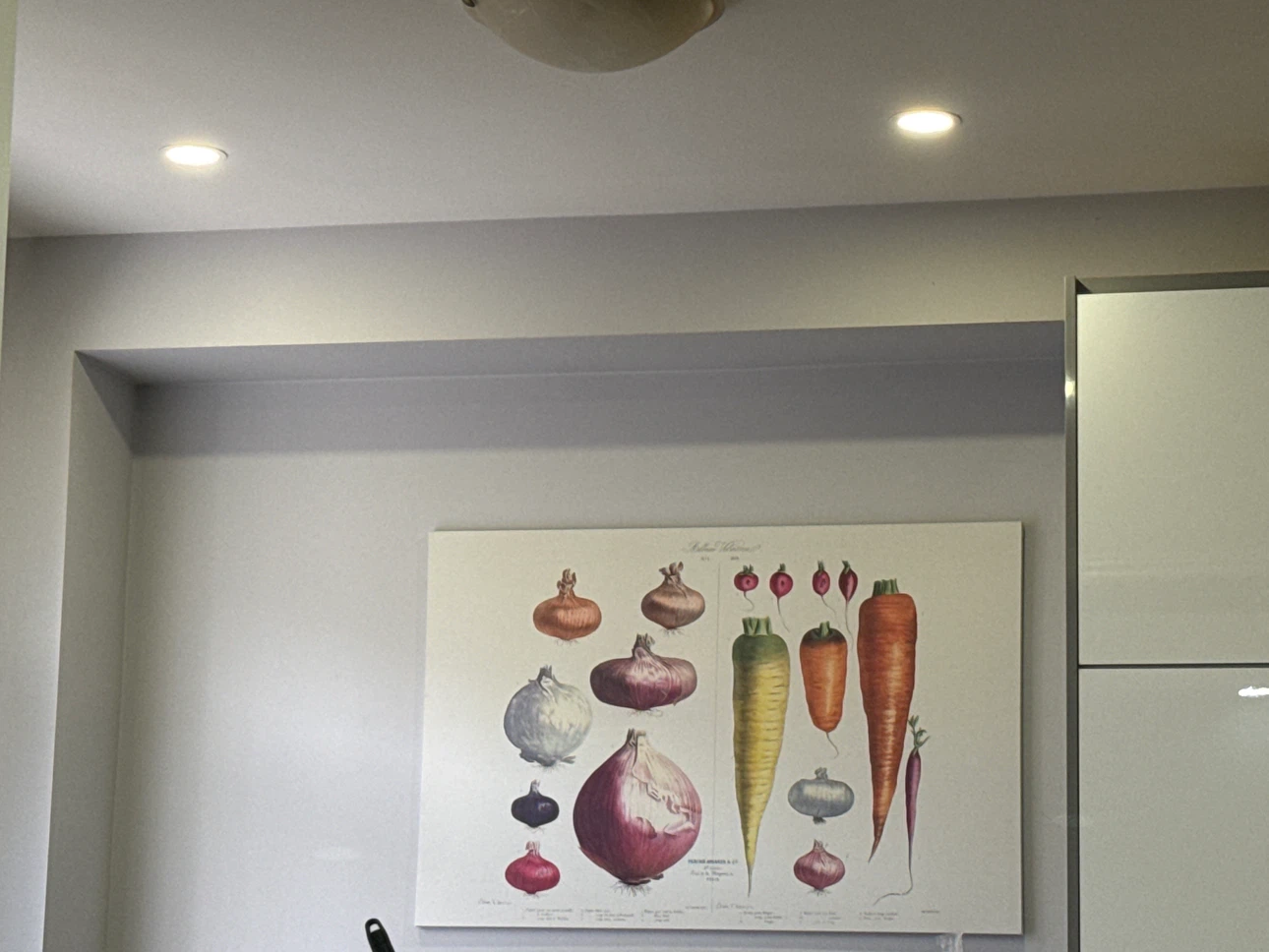 Vintage Botanical Vegetable Wall Art