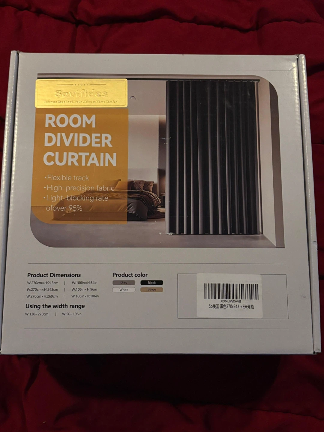 Sovtfides Room Divider Curtain