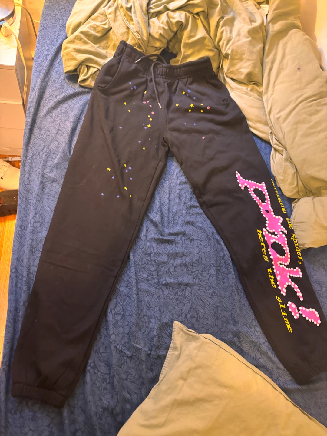 Pink! Spider Web Hoodie and Sweatpants Set - photo 3