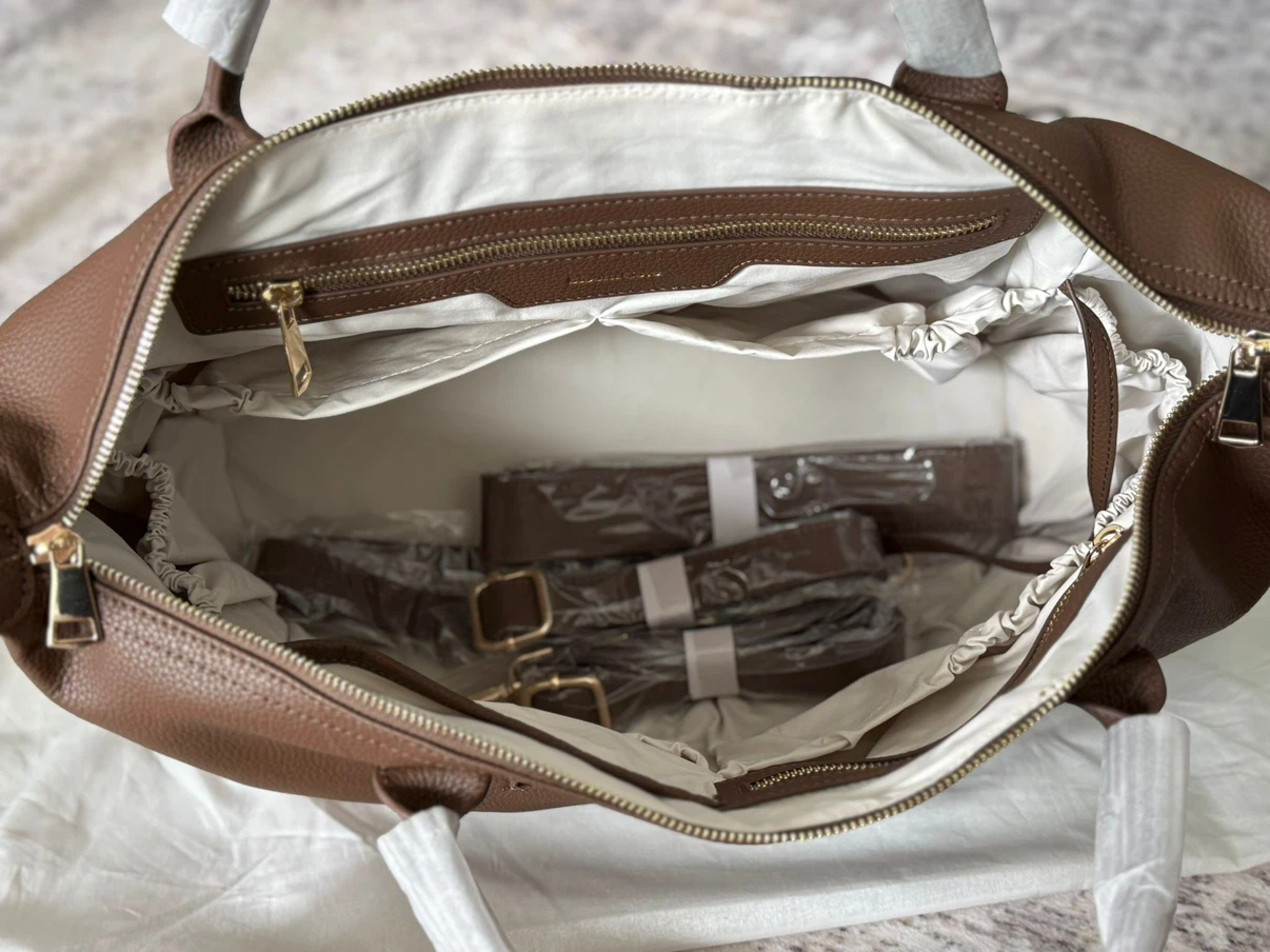 Leather Bag/ Diaper Bag - photo 2