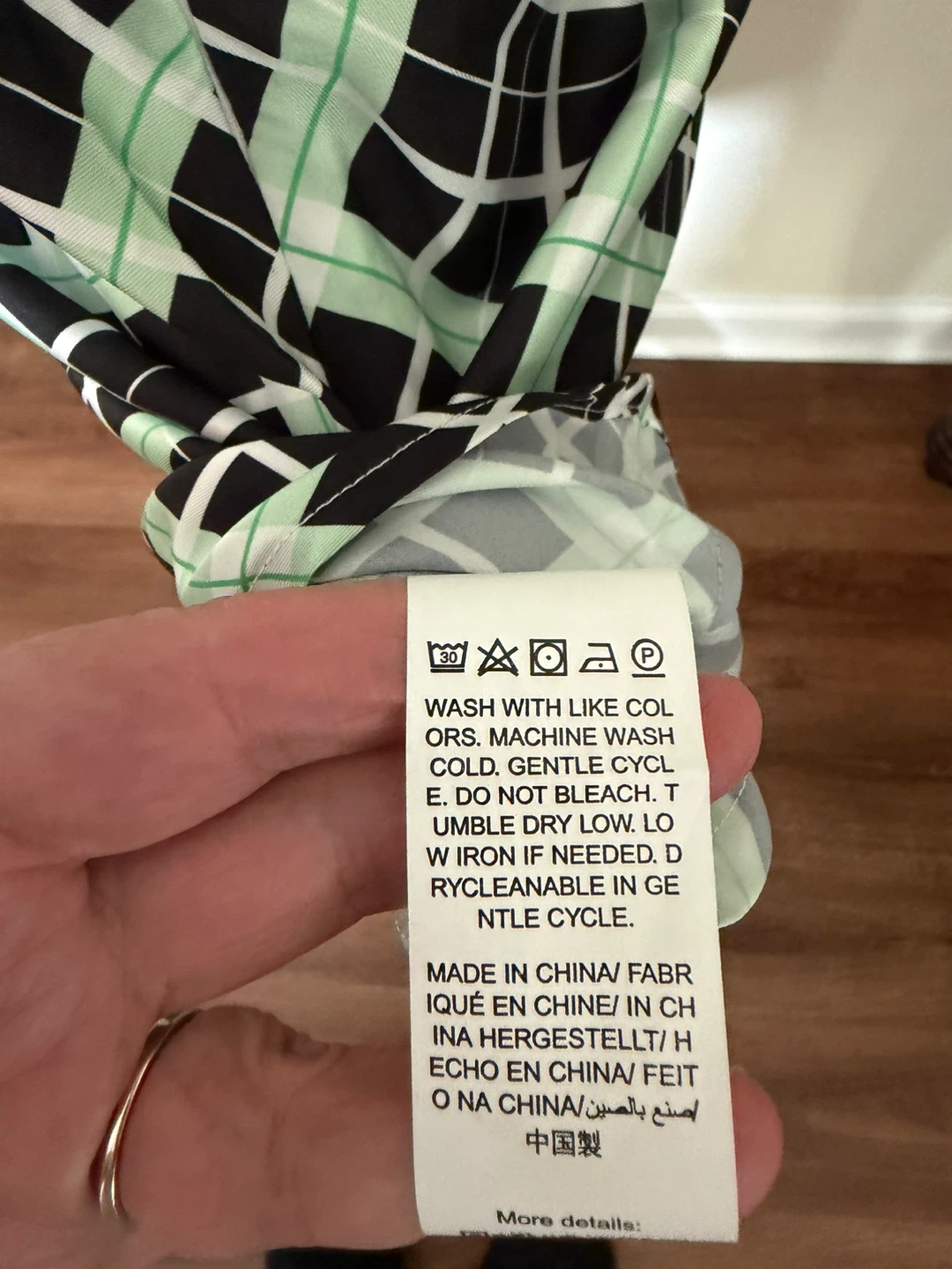 Anewsta Plaid Sleeveless Dress Size 12 - photo 5