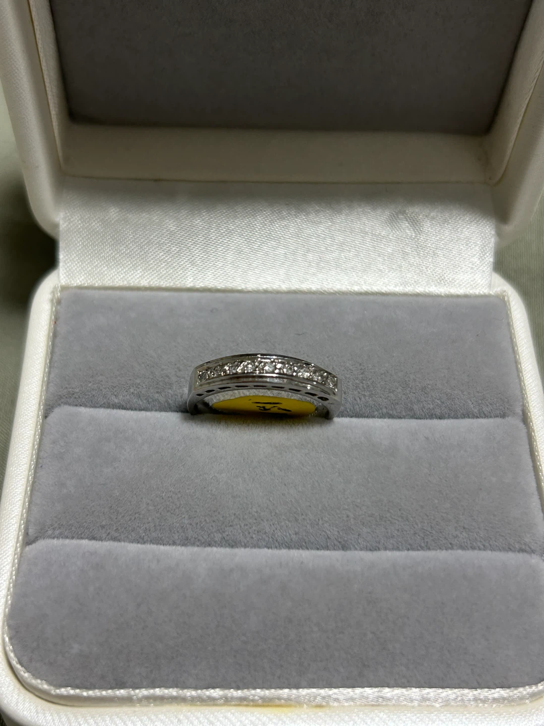 Diamond Pave White Gold Ring