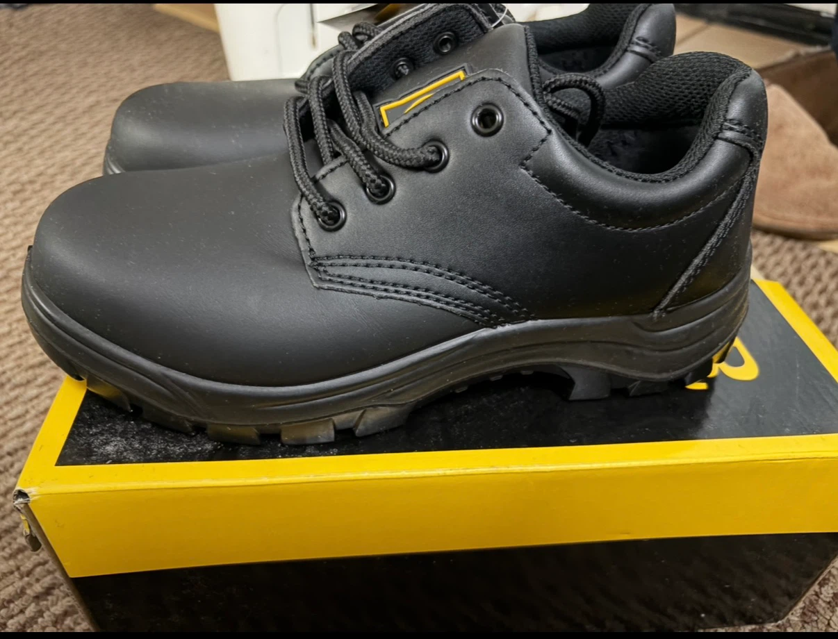 Tiger Safety Steel Toe Shoes ~ Size 6 - photo 2