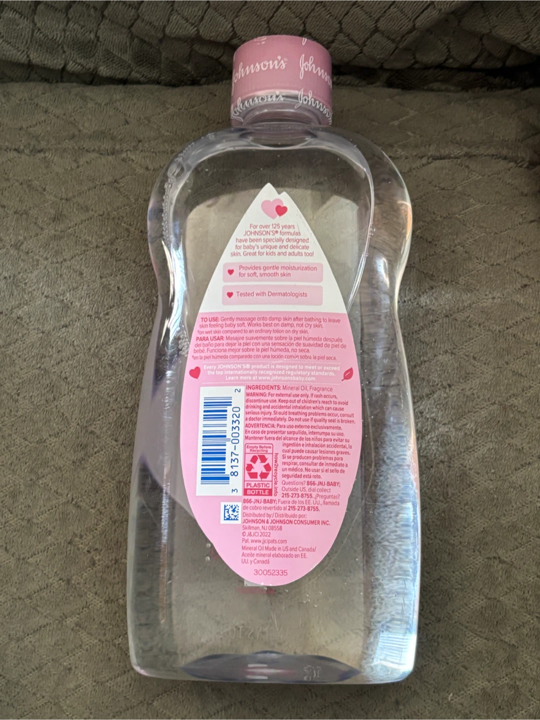 Johnson's Baby Oil 591 ml - photo 2
