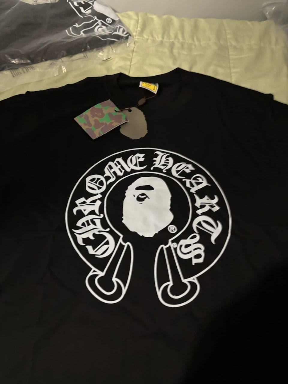 Bape / Chrome Hearts Tee Shirt SZ L - photo 2