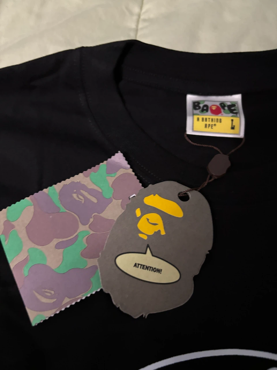 Bape / Chrome Hearts Tee Shirt SZ L - photo 3