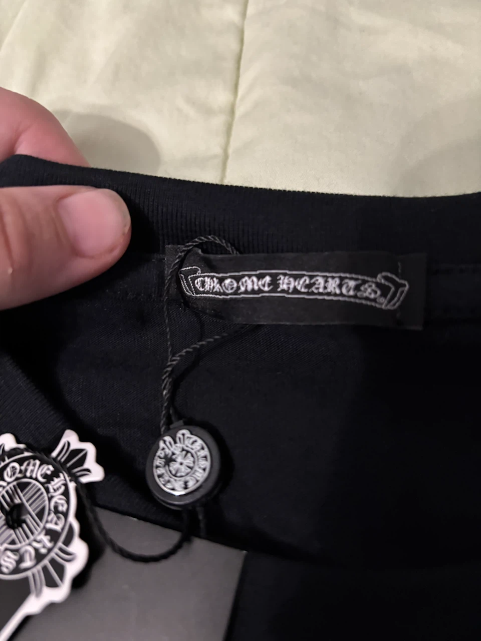 Chrome Hearts Black T-Shirt SZ L - photo 4
