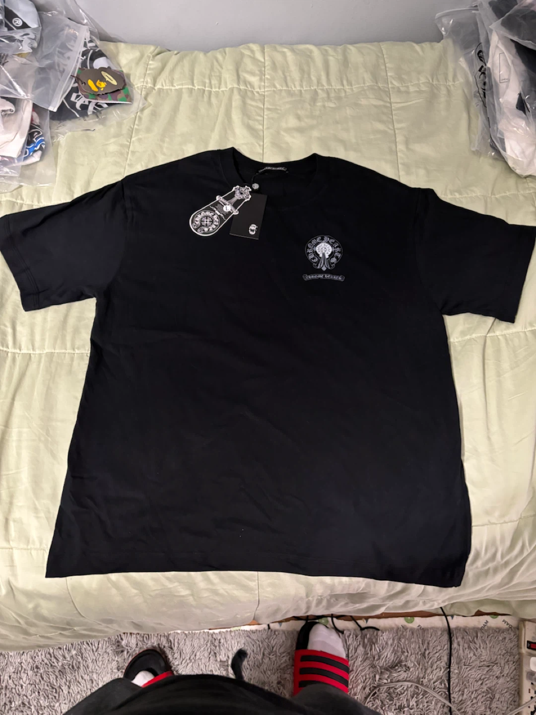 Chrome Hearts Black T-Shirt SZ L - photo 2